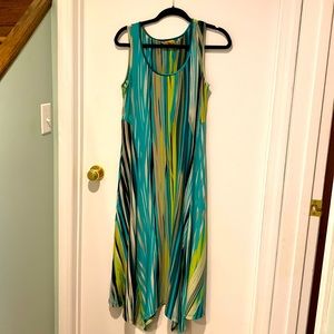 Kasper long line maxi dress. US medium.